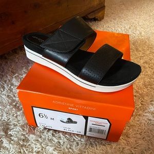 Adrienne Vittadini sandals, size 6 1/2